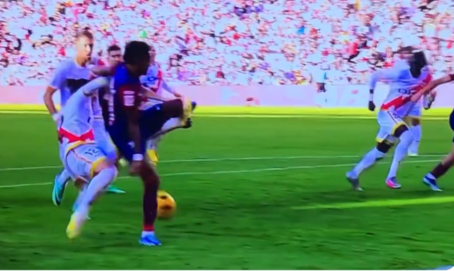 VIDEO/ Te Barcelona ndihen të vjedhur nga arbitri, a ishte penallti ky rast i paakorduar kundër Vallecano?