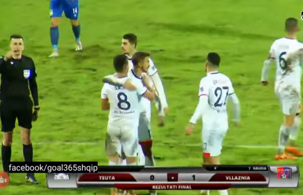 VIDEO/ Te Teuta-Vllaznia mbyllet çdo gjë në 3 minutat e para, Gruda vendos fatin e ish-ekipit me golin e tij