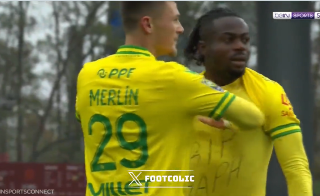 VIDEO/ Shënoi gol në Ligue 1, lojtari i klubit francez ia dedikon golin Dwamena-s