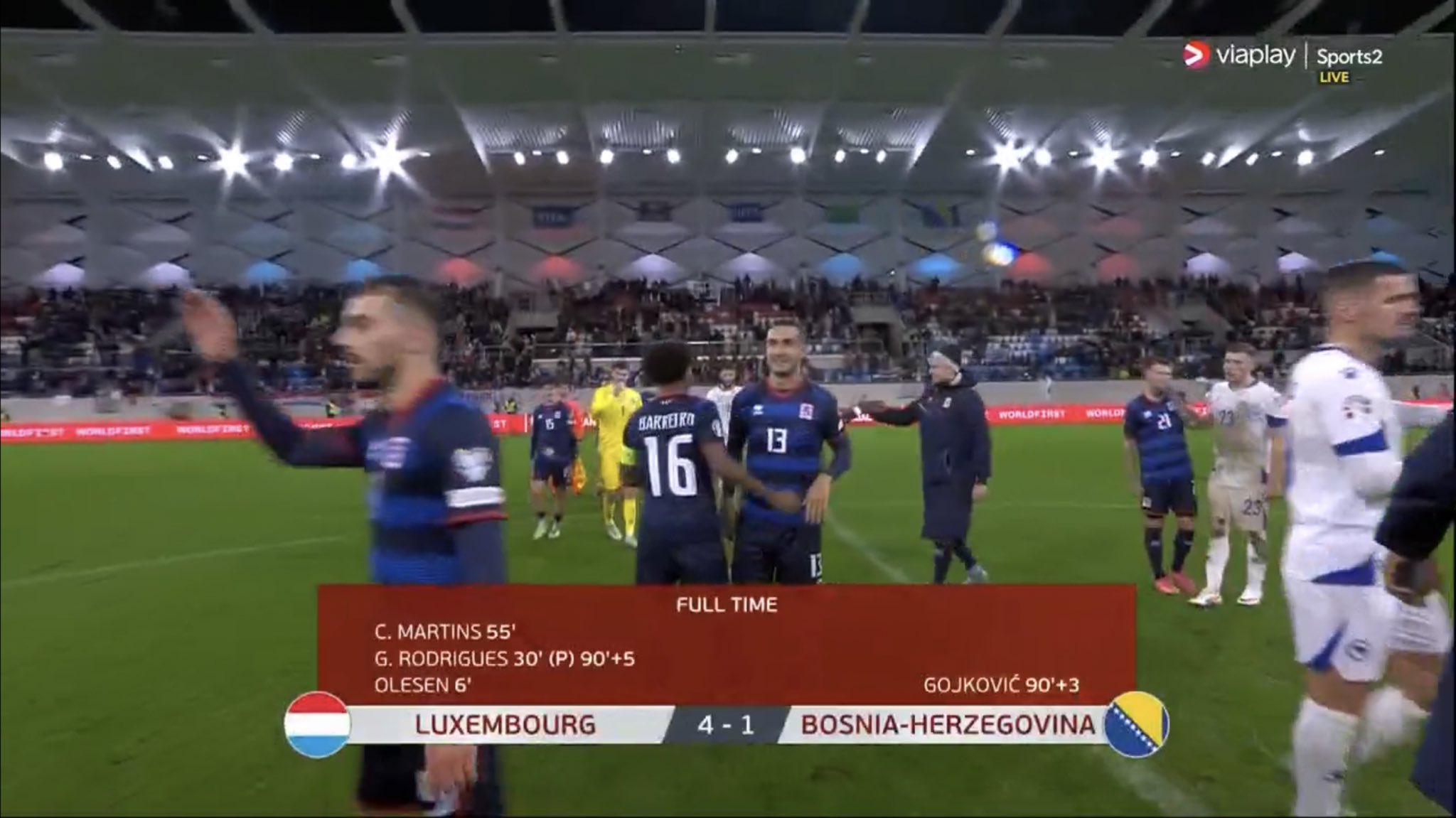 Luksemburgu merr fitore me goleadë dhe siguron vendin në “play off”, rruga për në Europian mund t’i kalojë nga Greqia