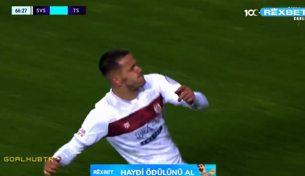 VIDEO/ Rei Manaj shënon gol spektakolar në Turqi, sulmuesi shqiptar shkund rrjetën për herë të dytë gjatë ndeshjes