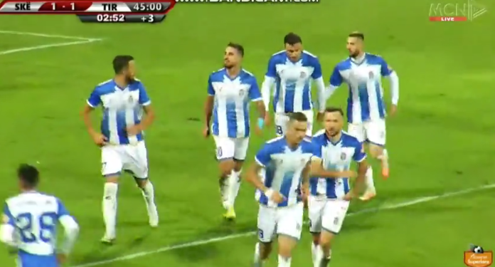 VIDEO/ Skënderbeu ndal Tiranën në Korçë, Laçi i prish mbrëmjen Teutës në minutën e 93-të.