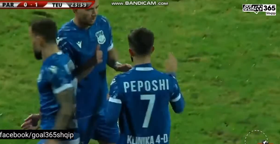 LIVE, Partizani-Teuta/ Po vendos ende goli i bukur i Peposhit, Partizani është në disavantazh kundër Teutës (VIDEO)