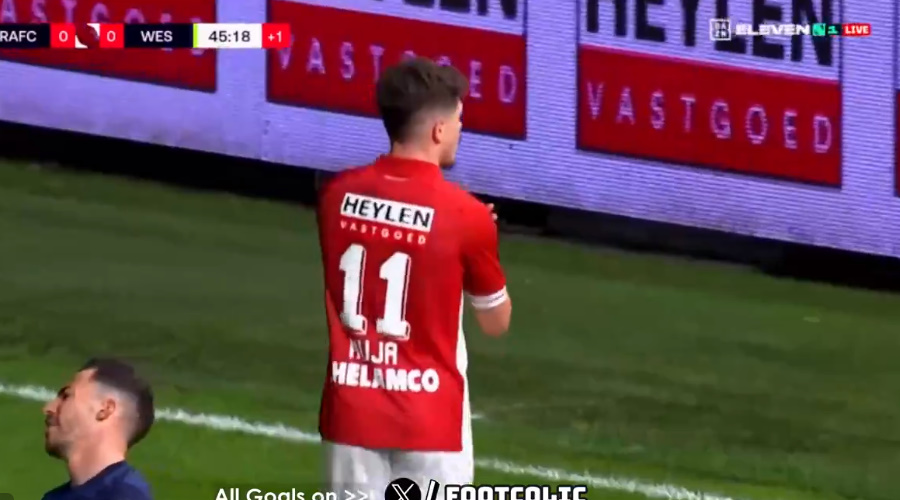 VIDEO/ Arbnor Muja tund rrjetën në Belgjikë, sulmuesi shqiptar feston golin me shqiponjë