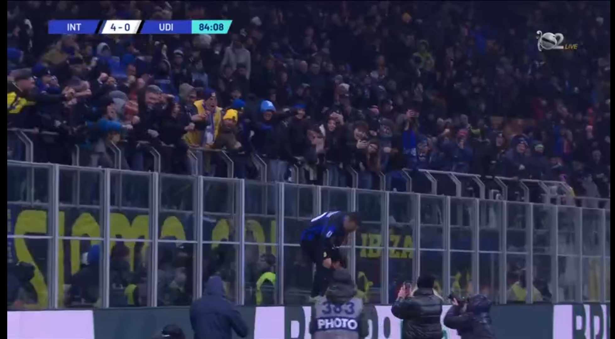 Interi shtyp Udinezen dhe merr vendin e parë, 7 minuta i mjaftuan për të “vrarë” ndeshjen (VIDEO)