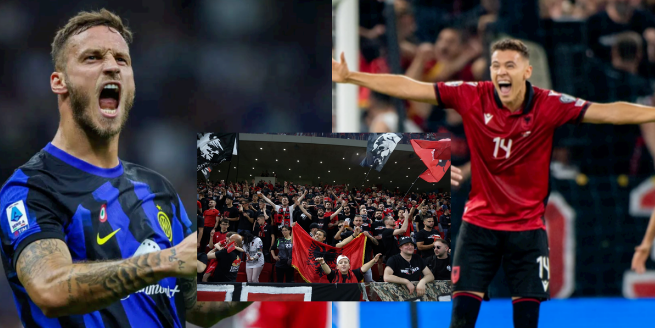 “Sulmuesi i Interit pa videot e tifozëve në Air Albania dhe u impresionua”, Asllani: Arnautovic më flet shumë për Shqipërinë, disa video i kam treguar edhe unë